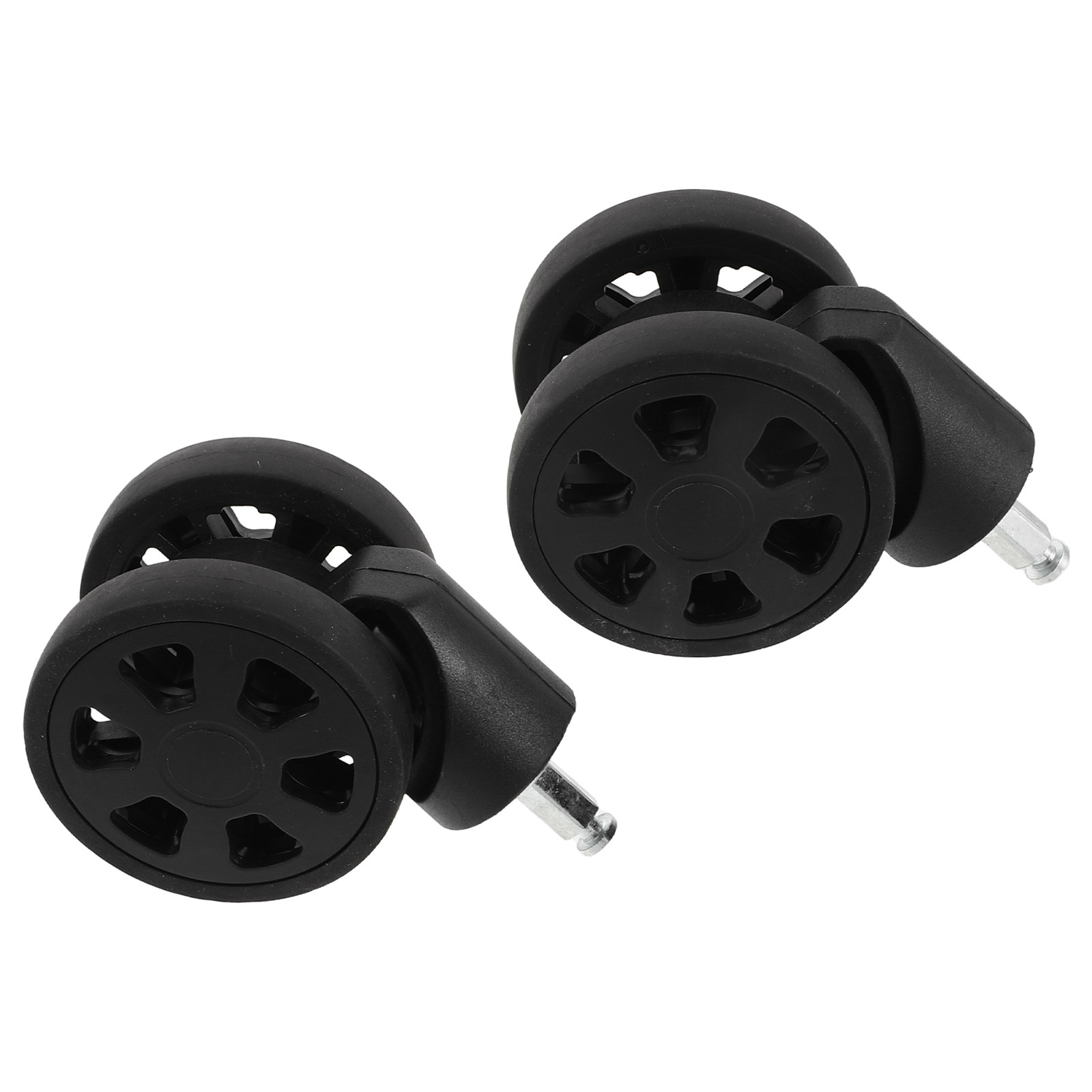 Silent Replacement Luggage Wheels - 2Pcs Universal Luggage Wheels Replacement Ultra