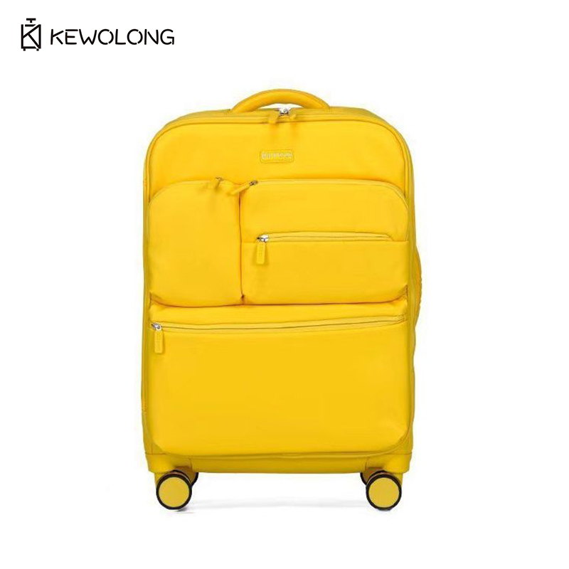 New Ultra Light Oxford Cloth C - Spinner Wheel Rolling Suitcase 20 Inch 评论和价格