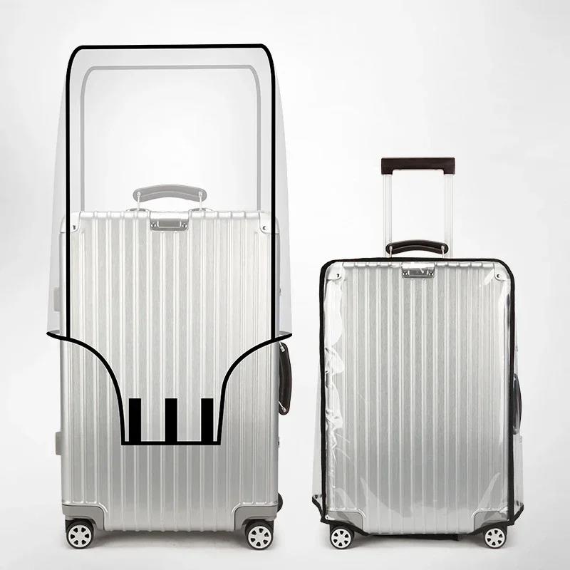 New 20-30inch Luggage Cover Tr - Luggage Protective Cover Transparent 评论和价格
