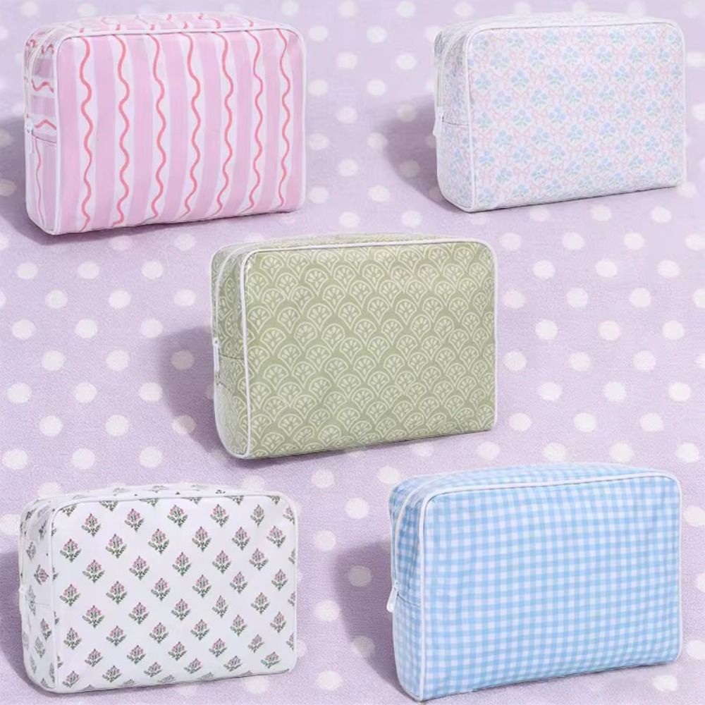 Polyester PVC Cosmetic Bag Dou - Cosmetic Bags 评论和价格