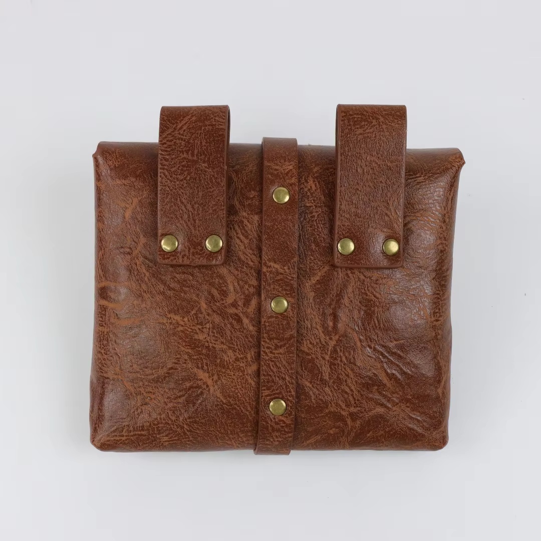 Viking Retro Pu Leather Waist  - Wallets 评论和价格