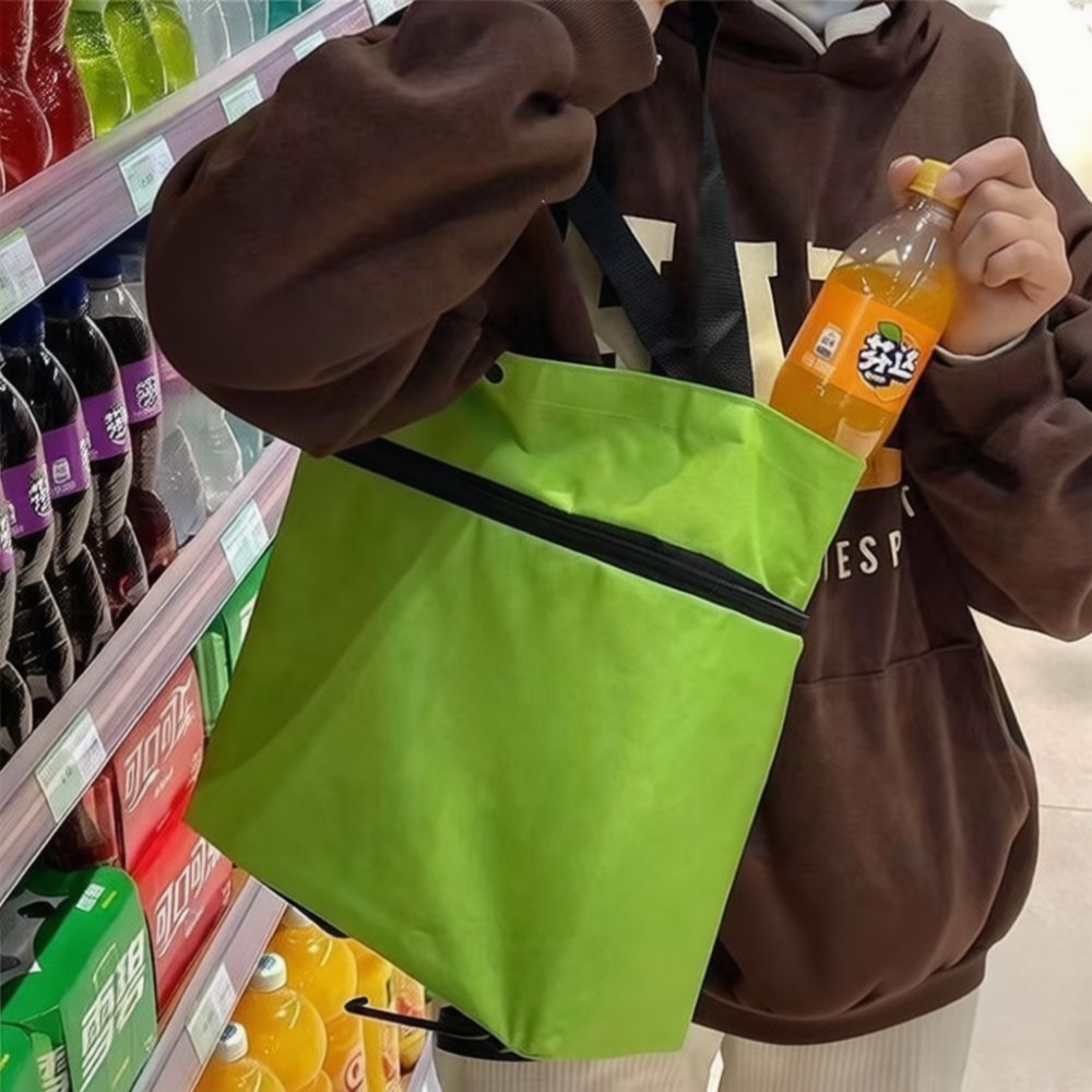 Portable Foldable Shopping Bag - Foldable Rolling Luggage Bag 评论和价格