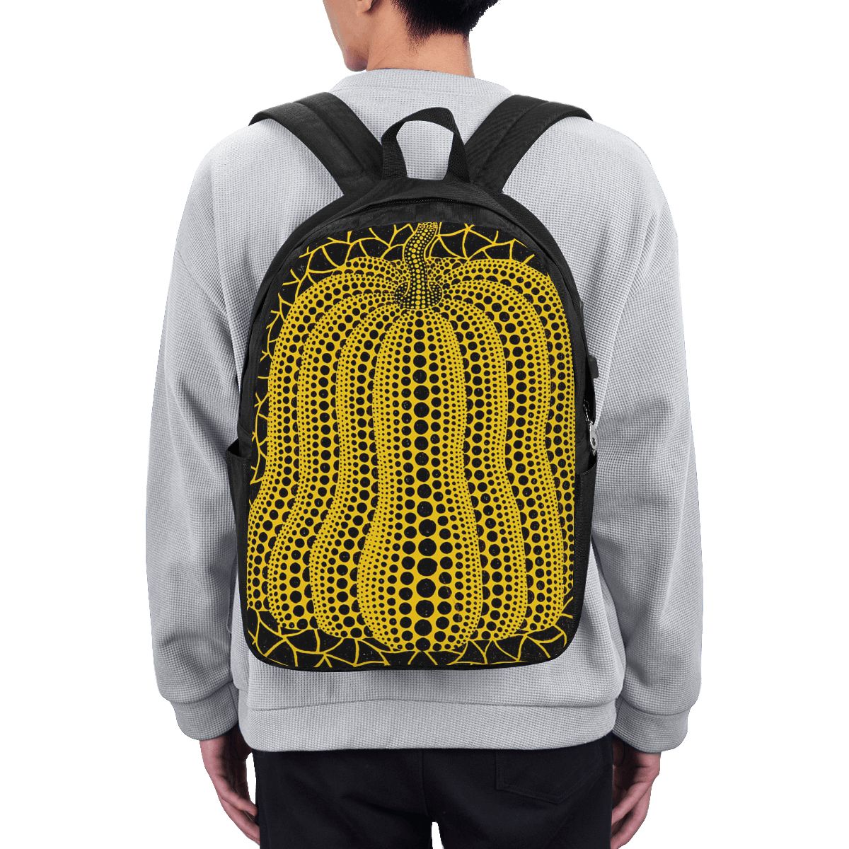 Yayoi Kusama Pumpkin Abstract  - Backpacks 评论和价格