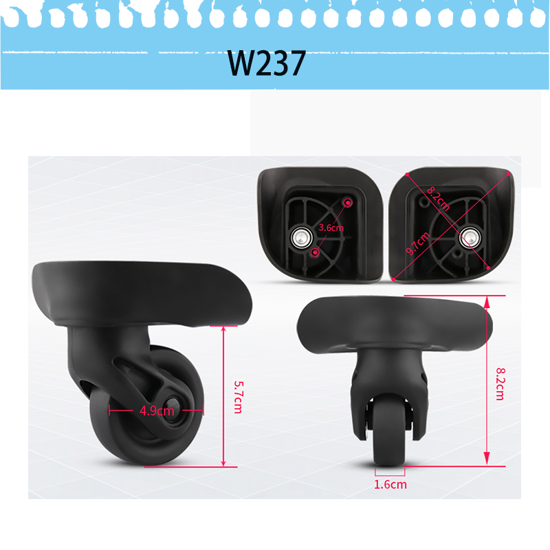 Suitable For American Touriste - Silent Replacement Luggage Wheels 评论和价格